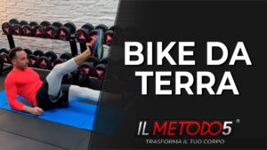 Bike da terra | Variante reverse crunch