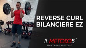 Reverse curl bilanciere Ez