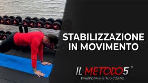 Stabilizzazione laterale con rotazione bacino | Variante Plank